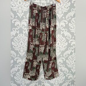Vintage Studio Paisley Print Palazzo Pants‎